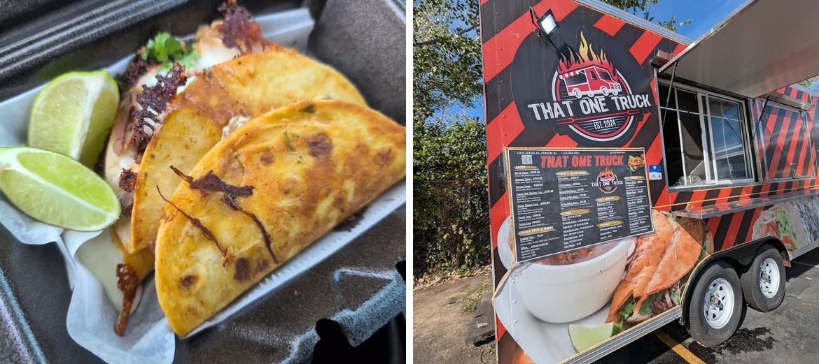 That One Truck Menu